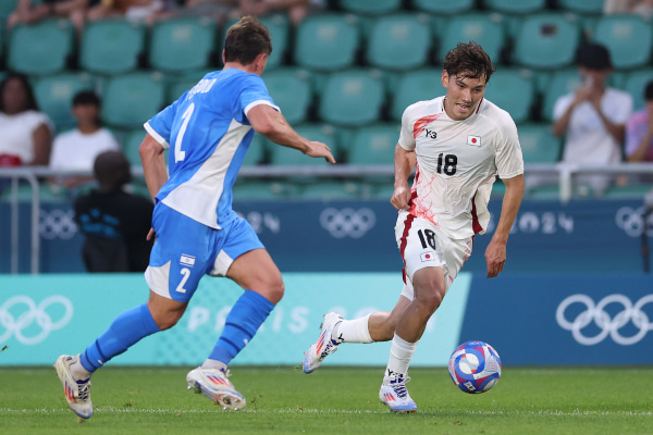 U-23サッカー日本代表MF佐藤恵允