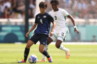 パリ五輪でナイジェリア女子代表と対戦したなでしこジャパン（日本女子代表）