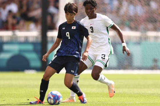 パリ五輪のなでしこジャパン(日本女子代表)対ナイジェリア女子代表