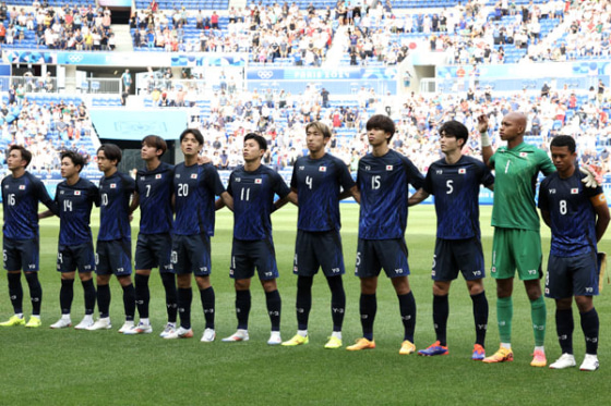 パリ五輪準々決勝のサッカーU-23日本代表対U-23スペイン代表