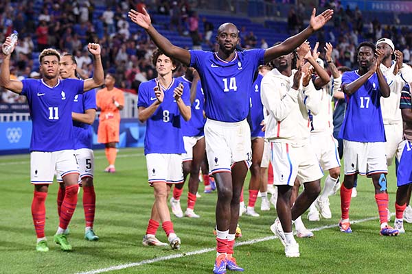 決勝進出のU-23フランス代表