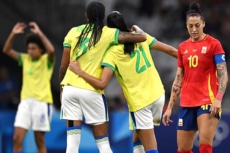 決勝進出のブラジル女子代表