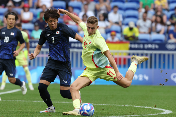 U-23スペイン代表のフェルミン・ロペス