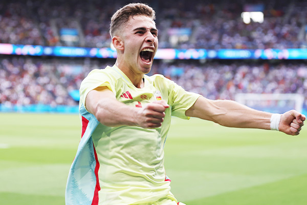 サッカーU-23スペイン代表MFフェルミン・ロペス