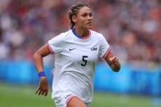 アメリカ女子代表のトリニティ・ロッドマン