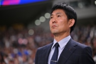 FIFAワールドカップ26アジア最終予選のサッカー日本代表対中国代表