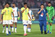 パラグアイ代表に敗れたブラジル代表