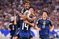 中国代表に勝利したサッカー日本代表