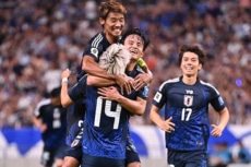 中国代表に勝利したサッカー日本代表