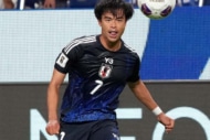 サッカー日本代表MF三笘薫