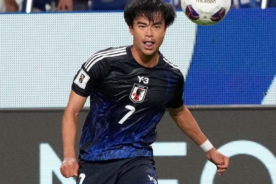 サッカー日本代表MF三笘薫