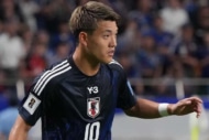 サッカー日本代表MF堂安律