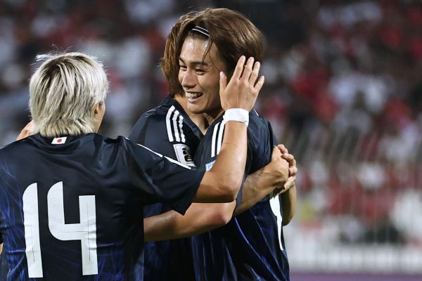 サッカー日本代表の上田綺世
