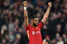 リバプールに所属するサッカーオランダ代表FWコーディ・ガクポ