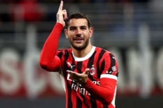 ACミランのサッカーフランス代表DFテオ・エルナンデス