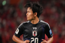 サッカー日本代表の久保建英
