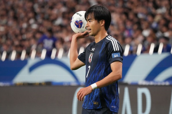 サッカー日本代表MF三笘薫