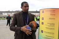 カメルーンサッカー連盟のサミュエル・エトー会長