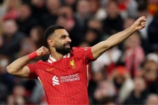 リバプールに所属するサッカーエジプト代表FWモハメド・サラー