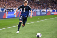 オーストラリア代表戦の伊東純也
