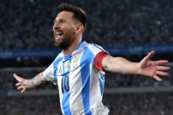 サッカーアルゼンチン代表FWリオネル・メッシ