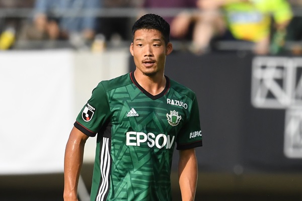 松本山雅所属DF常田克人