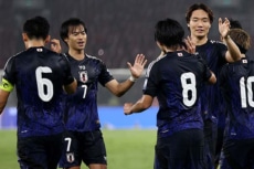 インドネシア戦のサッカー日本代表