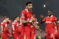 リバプールのサッカーコロンビア代表FWルイス・ディアス