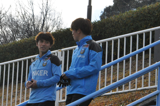川崎フロンターレMF橘田健人と山本悠樹