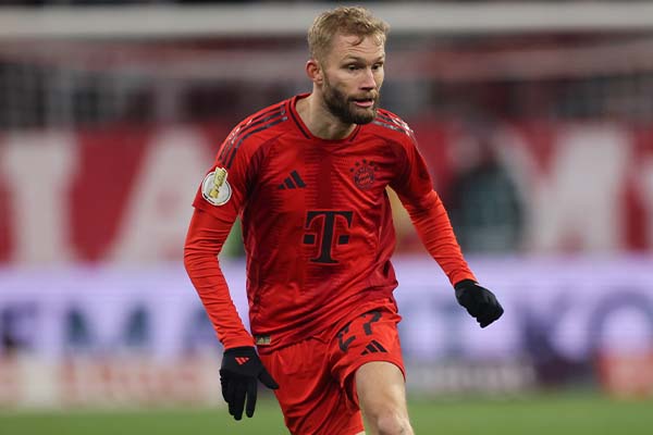 バイエルンに所属するサッカーオーストリア代表DFコンラート・ライマー