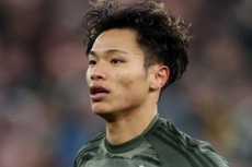 セルティックに所属するサッカー日本代表MF旗手怜央