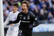 ガンバ大阪の坂本一彩