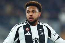 ユベントスのサッカーアメリカ合衆国代表MFウェストン・マケニー