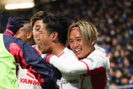 セレッソ大阪MF香川真司と北野颯太