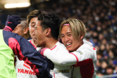 セレッソ大阪MF香川真司と北野颯太