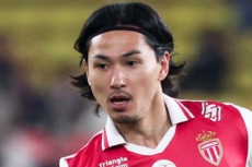 ASモナコに所属するサッカー日本代表MF南野拓実