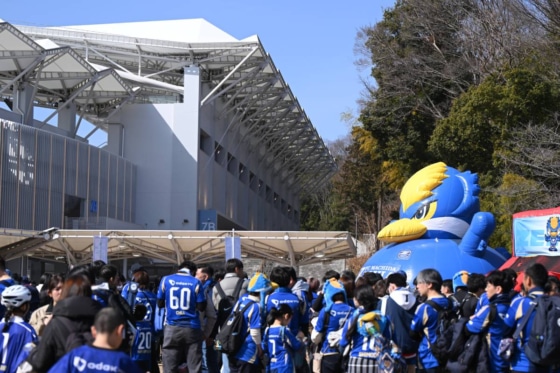 FC町田ゼルビアの本拠地・町田GIONスタジアム