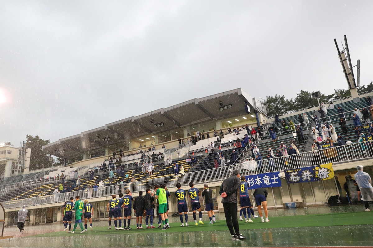 ザスパ群馬の本拠地・正田醤油スタジアム群馬