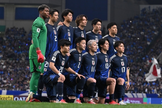 サウジアラビア代表戦のサッカー日本代表