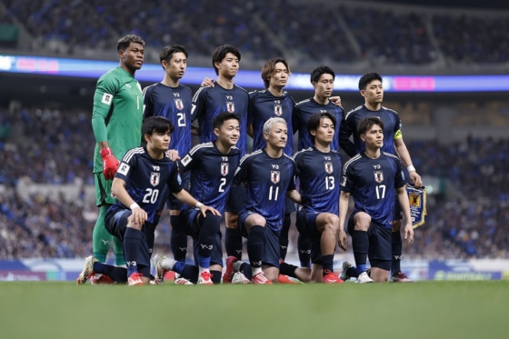 サウジアラビア代表戦のサッカー日本代表