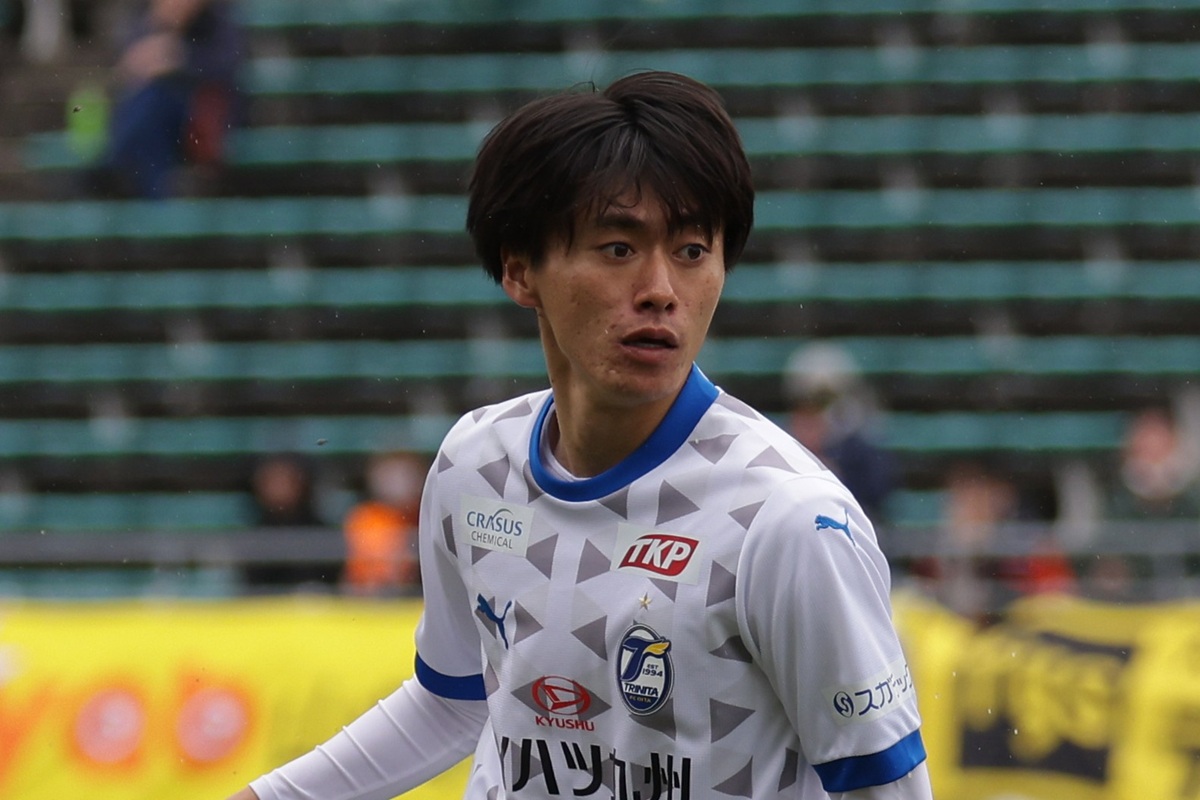 大分トリニータ所属MF榊原彗悟