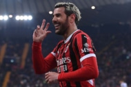 ACミランに所属するサッカーフランス代表DFテオ・エルナンデス