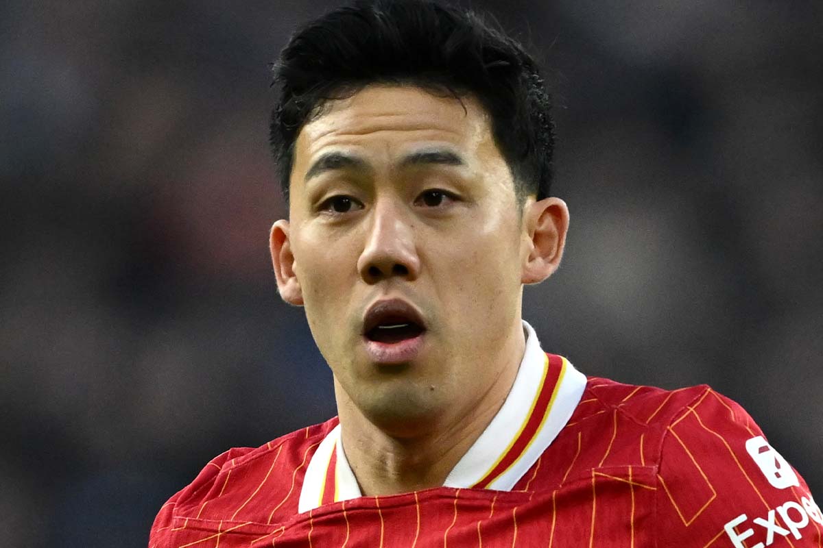 リバプールに所属するサッカー日本代表MF遠藤航