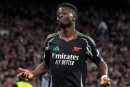 アーセナルに所属するサッカーイングランド代表FWブカヨ・サカ