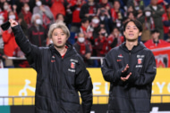 浦和レッズFW松尾佑介とMF渡邉凌磨