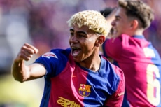 バルセロナに所属する17歳のサッカースペイン代表FWラミン・ヤマル