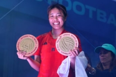 バイエルンに所属するなでしこジャパン（サッカー日本女子代表）MF谷川萌々子