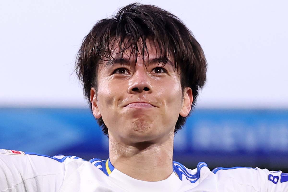 リーズの田中碧