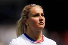アメリカ合衆国女子代表で背番号10を背負うMFリンジー・ヒープス