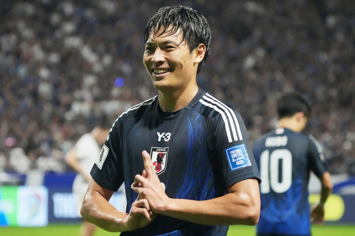 サッカー日本代表の町野修斗